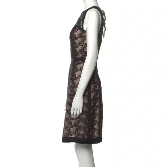Marc by Marc Jacobs lace sheath sleeveless black dress size 4 - Picture 3 of 6